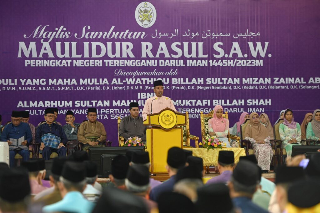 Sultan Mizan Seru Rakyat Bersatu Padu Bangunkan Negeri Media Mulia